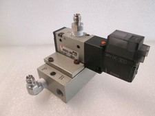SMC, NVZ512-5MZ-01T, Solenoid Valve Assy, Used