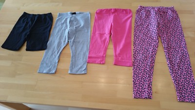 Hosenset Mädchen 4xLeggings Gr.128 H&M,Y.F.K.,DopoDopo Girls,alive