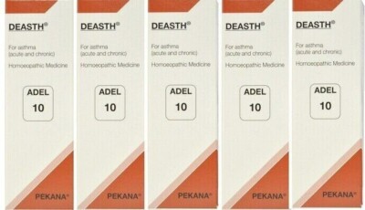 Pack Of 5 ADEL 10 Deasth Drop FOR (ACUTE AND CHRONIC) 20 ml Each