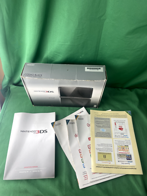 Nintendo 3DS Cosmo Black Box Only (NO CONSOLE) 45496719210| eBay