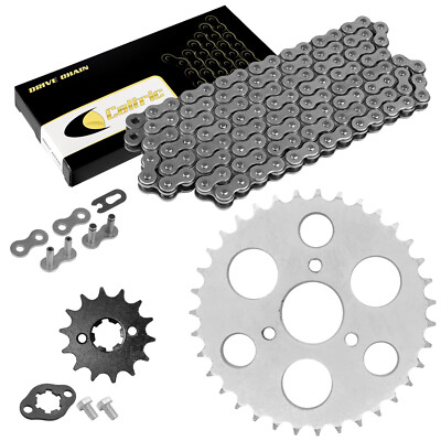 Drive Chain & Sprockets For Polaris Sportsman 110 2016-2023 428 Pitch 136 Link
