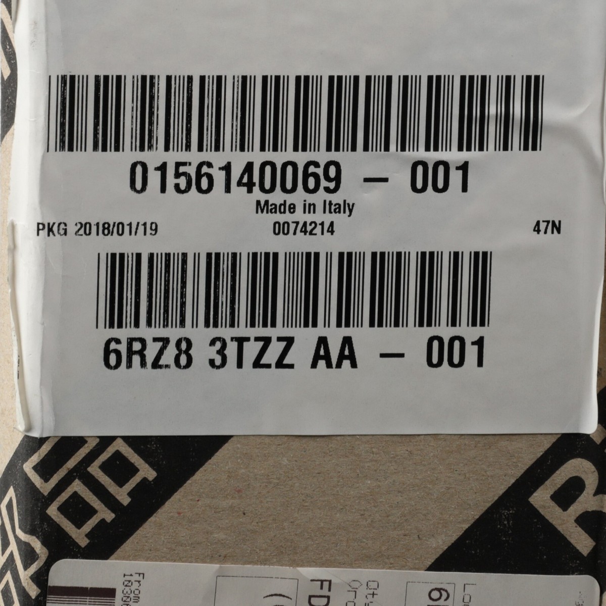 GENUINE ALFA ROMEO 18-22 STELVIO QUARTER PANEL WHEEL FLARE