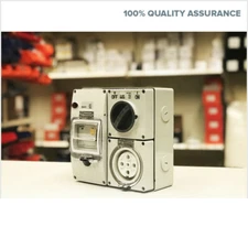 5 pin 32 Amp Switch Socket RCD Combination Outlet 4 Pole Switchboard IP66