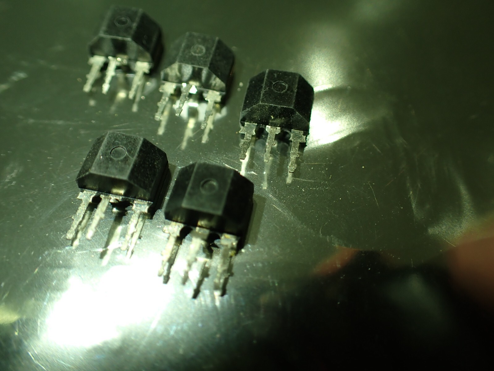 5 x BC147 MULLARD / PHILIPS NPN SILICON TRANSISTORS SOT25 UKINSTOCK eBay