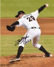 BRAD ZIEGLER MIAMI MARLINS #29 SIGNED AUTOGRAPHED 8X10 PHOTO W/COA