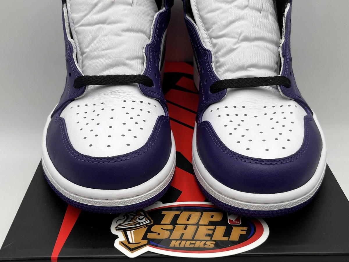 DS NEW NIKE AIR Jordan 1 Retro OG High Court Purple 2.0 Size DS NEW NIKE AIR Jordan 1 Retro OG High Court Purple 2.0 Size