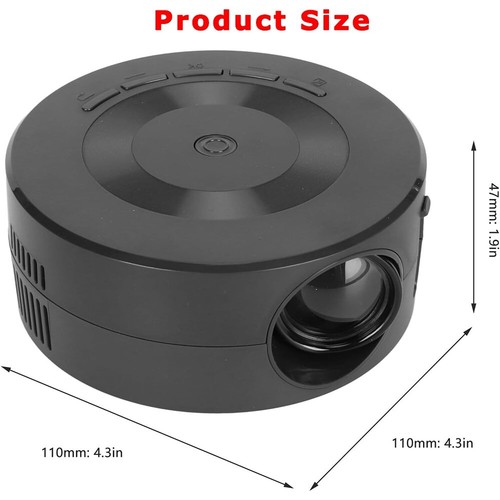 Home Mini LED Projector HD 1080P Home Cinema Portable Theater Projector 1Set HOT - Picture 3 of 12