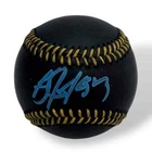 Bo Jackson Autographed SIGNED Black Baseball with Display Case - Blue - Beckett