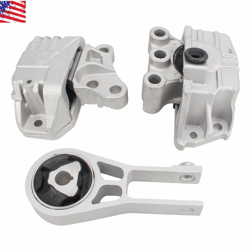 3PCS Set Fit Jeep Compass L42.4L 144cid Engine Mounts & Transmission