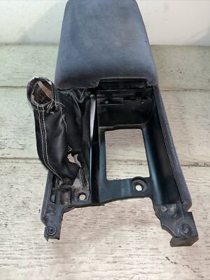 1990-1996 Nissan 300ZX Gray Suede Center Console Armrest Lid