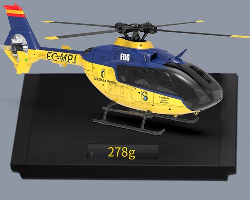 YXZNRC F06 EC135 RC Helicopter 2.4G 6CH 6 Axis Gyro Brushless 3D Flybarless 1:36 - Picture 17 of 20