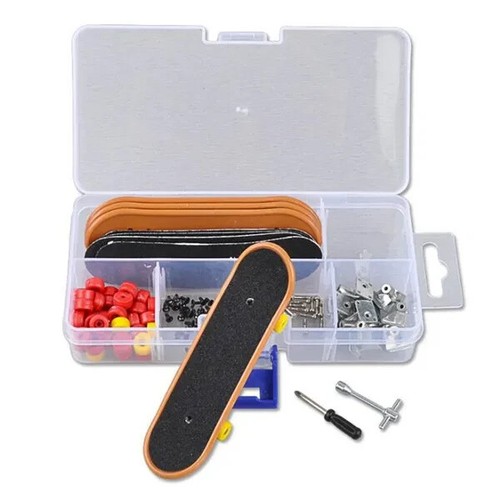 Mini Finger Skating Board Kit Table Game Kids Toy Fingerboard Skateboard