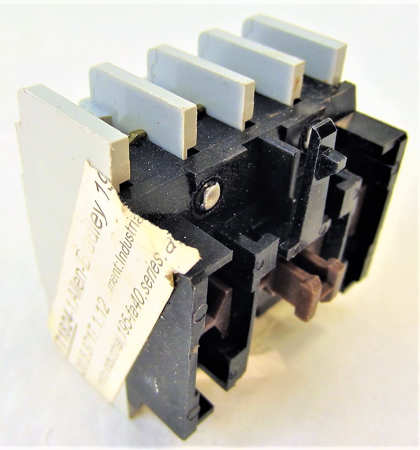 Allen Bradley 195-FA40 Series A Auxiliary Contact Block | eBay