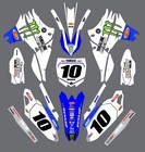 Graphics for Yamaha YZ 450f YZ450F 2010-2013 Decals stickers shrouds