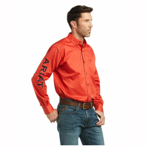 Logo Twill L/S Buttondown Western Shirt 