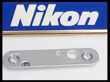 209241 NIKON FA BOTTOM COVER CHROME REPAIR PART USED