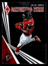 Julio Jones 2019 Phoenix Catching Fire  Card #12 Atlanta Falcons
