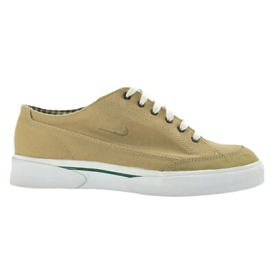 Vintage Nike GTS Mens Size 8.5 Canvas Skate Casual Shoes Plaid Check Lined