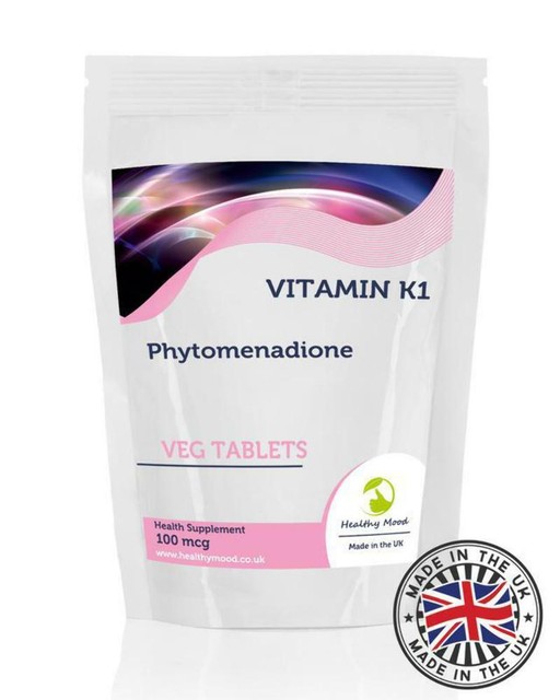Vitamin K1 100mcg Phytomenadione Veg Tablets eBay
