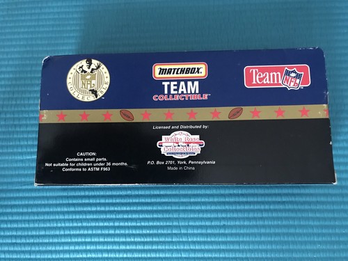 Matchbox NFL 1994 Limited Edition Pittsburgh Steelers New In Box, Mint - Picture 3 of 5