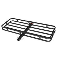 500 Lb Capacity Steel Cargo Carrier Hitch Receiver Mount Luggage Large Loads