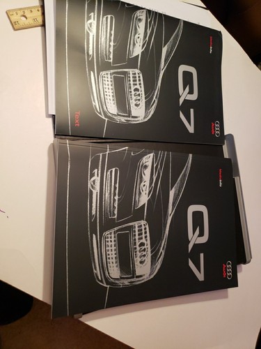 Media Info Audi Q7 2005 RARE Collectible Press Kit English Language - Picture 11 of 23
