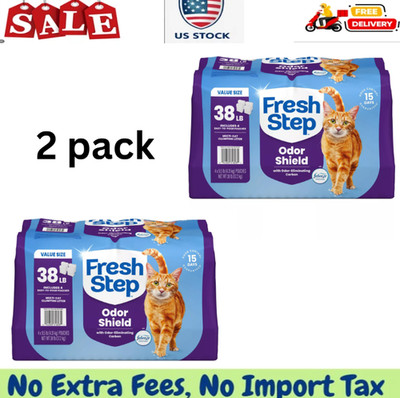 Fresh Step Multi-Cat Clumping Cat Litter With Febreze Freshness Odor Control