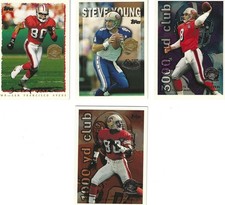 San Francisco 49ERS - 1995 Topps Cards with Jaguars Logo