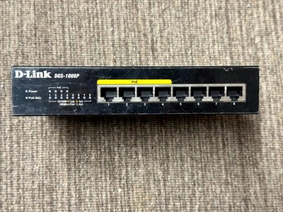 PoE Switch D-Link DGS-1008P 8-Port Gigabit - unmanaged 