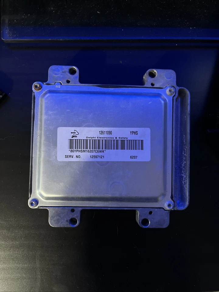 07 MÓDULO DE CONTROL DEL MOTOR CHEVROLET EQUINOX ECM OEM 12611090 Foto 2 de 4