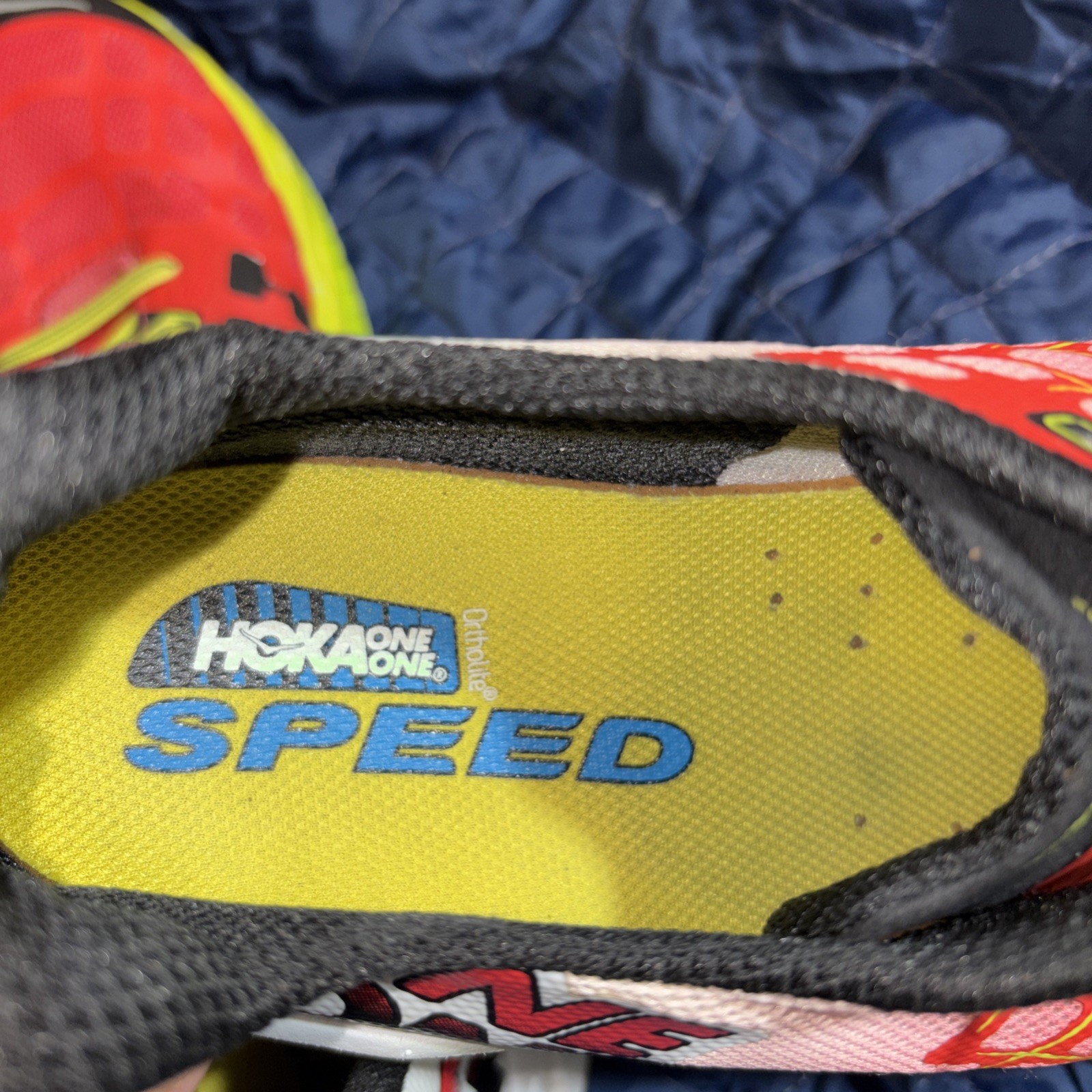 Hoka One One SPEED Men's M Clayton Running Sneaker Shoes, Size 12.5 US Used thumbnail 11