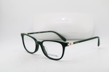 NEW SWAROVSKI SK 2003F 1026 GREEN GOLD AUTHENTIC EYEGLASSES 52-18