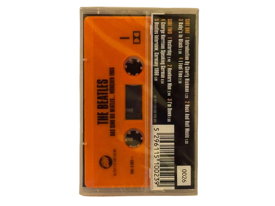 The Beatles - Das Sind Die Beatles Munchen 1966 Cassette Tape - Image 2 of 3