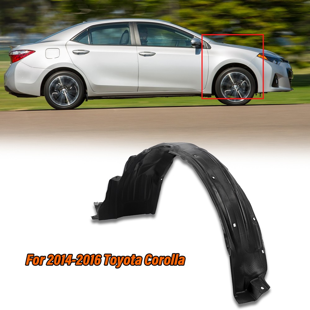 For 2014 2015 2016 Toyota Corolla Front RightInner Fender Liner OEM# 5387502460