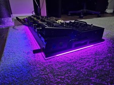Modified Custom Black Bird Pedal Board & Road...