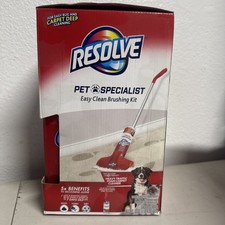 Resolve Easy Clean Pet Specialist Brushing Kit Heavy Traffic Carpet Cleaning