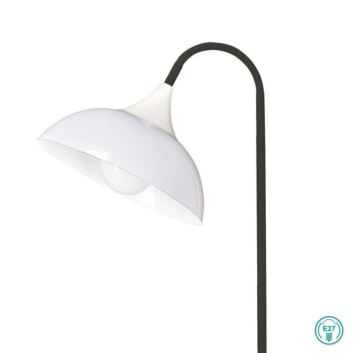 Lampada da Terra Perenz Art. 6260 Stelo Nero - Design Moderno e Funzionale