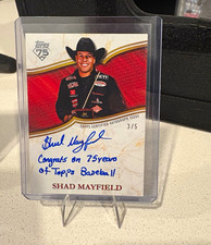 Topps 2026 Baseball 75 Years Autograph Hard Signed Shad Mayfield #75YTA-SM 3/5