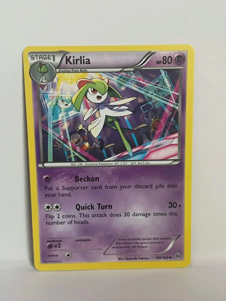 Kirlia 69/162 XY BREAKthrough Uncommon Pokemon TCG