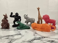 Mold A Rama Busch Gardens Tampa Gorilla Gator Lion Tiger Blowmold Souvenir Lot