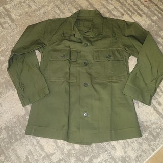 Original South Vietnam BDU Shirt Uniform OD Infantry ARVN small NM