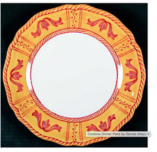 Rare Deruta Cordone Dinner Plate 11 Made In I...