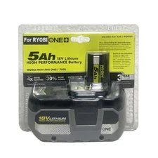 5.0Ah 18V Battery P108 One Plus For RYOBI 18 Volt High Capacity Lithium-Ion New