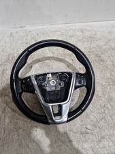 VOLVO V40 MK3 D3 MULTIFUNCTION LEATHER STEERING WHEEL 34110217