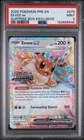2025 Pokemon PRISMATIC EVOLUTIONS EN EEVEE EX SURPRISE BOX EXCLUSIVE #075 PSA 9