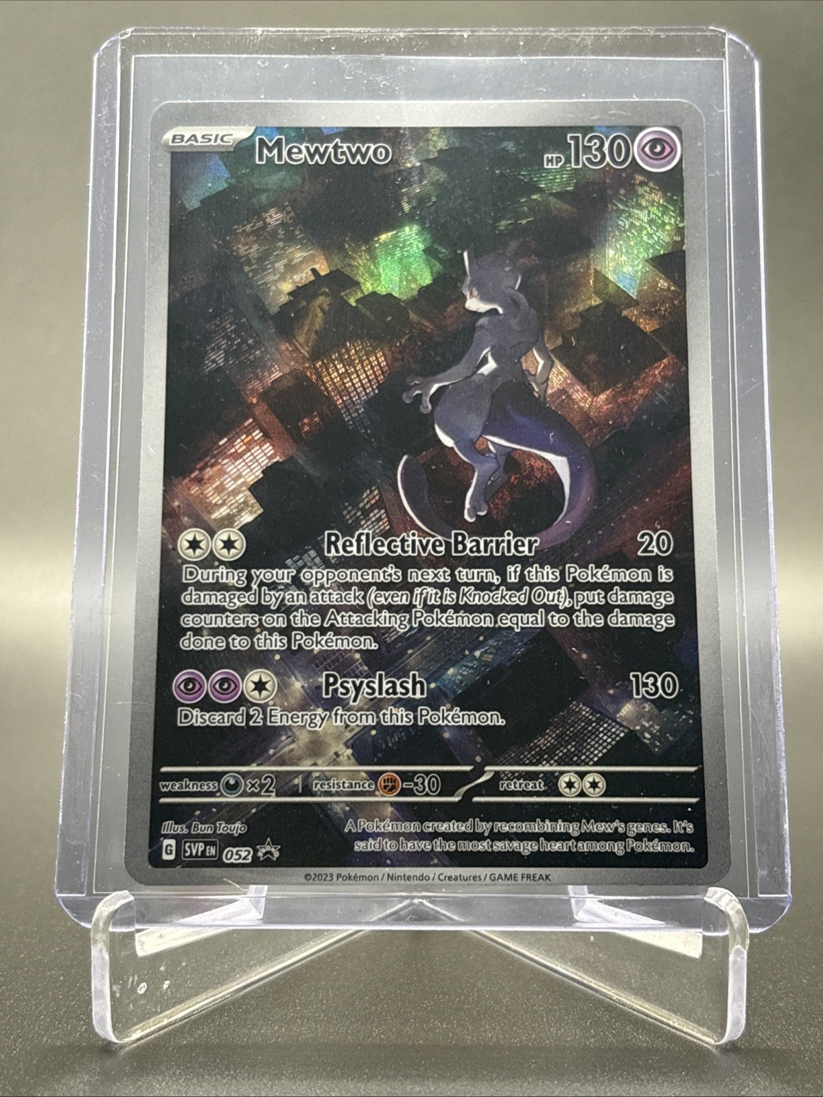 Mewtwo 2023 Scarlet & Violet: Black Star Promo #SVP052 151 Ultra