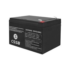 Batterie universelle CSSB 12V 12Ah gel rechargeable LX12120