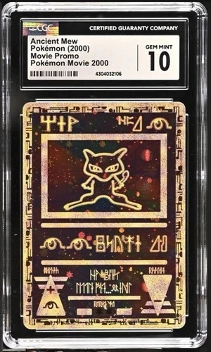 Ancient Mew Holo Promo (2000) Pokémon Movie Card - CGC 10 Gem Mint