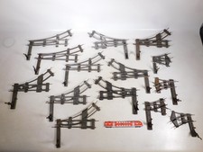 M&auml;rklin Spur 0 Bastler Konvolut Blech Weichen M&Auml;NGEL Uhrwerk-Betrieb #EJ551-5