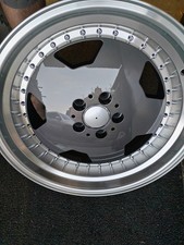 4X 18" AERO PERFORMA25 AMG style alloy wheels MONOBLOCK grey for Mercedes 5x112